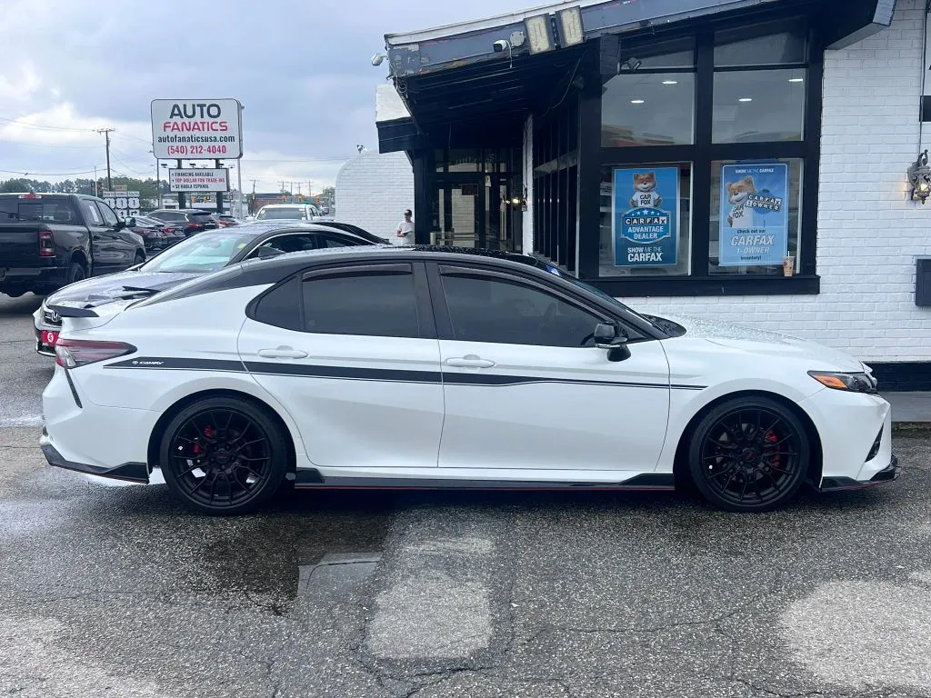 White 2023 Toyota Camry TRD Sedan 4D for sale in Fredericksburg, VA