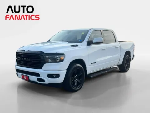 White 2020 Ram 1500 Crew Cab Big Horn Pickup 4D 5 1/2 ft for sale in Fredericksburg, VA