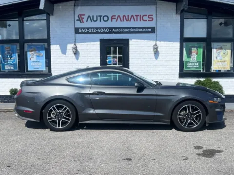 Gray 2020 Ford Mustang EcoBoost Premium Coupe 2D for sale in Fredericksburg, VA