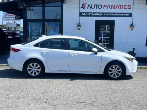 White 2026 Toyota Corolla LE Sedan 4D for sale in Fredericksburg, VA