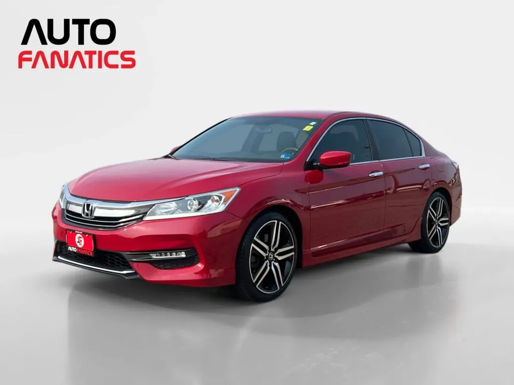 Red 2017 Honda Accord Sport Sedan 4D for sale in Fredericksburg, VA