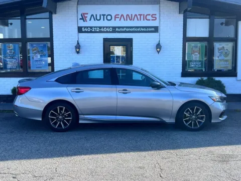 Silver 2021 Honda Accord EX-L Sedan 4D for sale in Fredericksburg, VA
