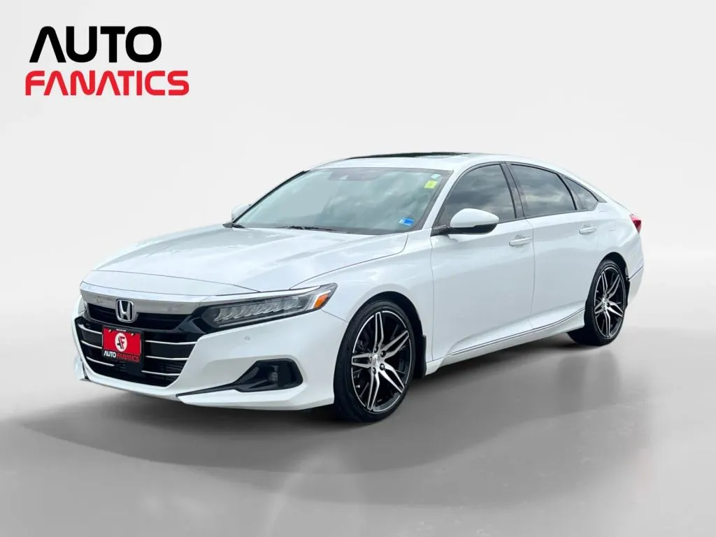 White 2021 Honda Accord Touring Sedan 4D for sale in Fredericksburg, VA