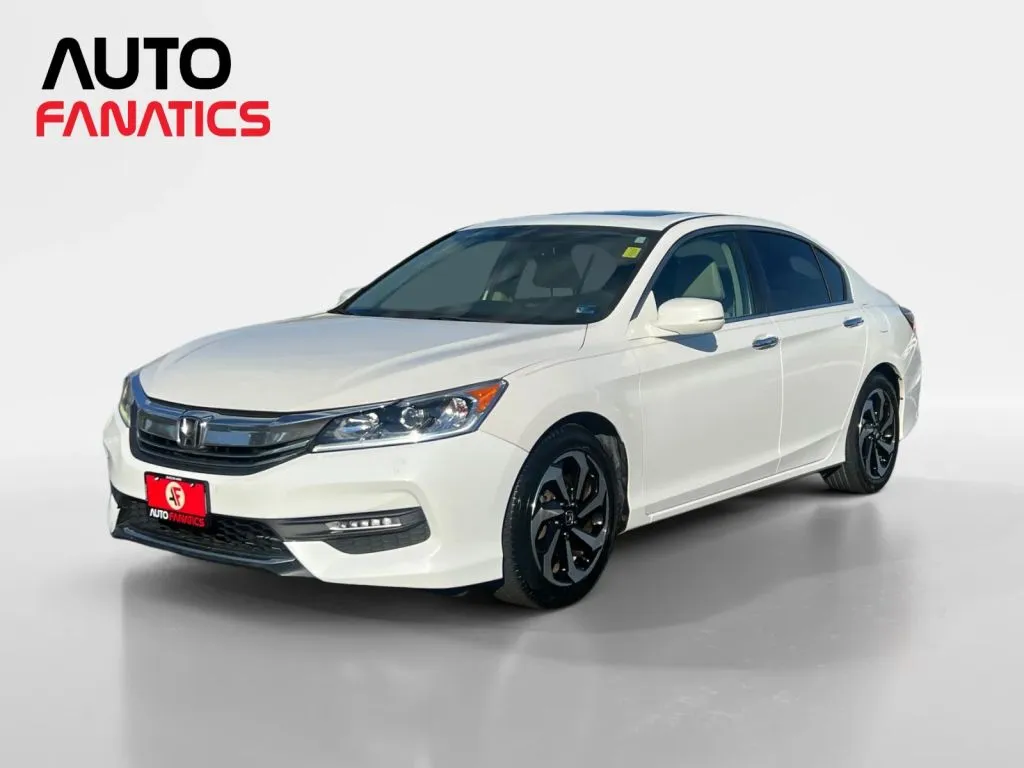 White 2017 Honda Accord EX-L Sedan 4D for sale in Fredericksburg, VA