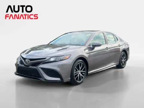 Gray 2021 Toyota Camry SE Sedan 4D for sale in Fredericksburg, VA