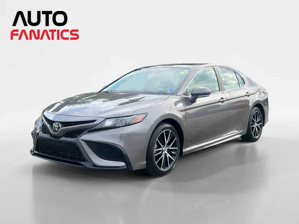 Gray 2021 Toyota Camry SE Sedan 4D for sale in Fredericksburg, VA