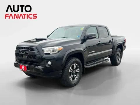 Black 2019 Toyota Tacoma Double Cab TRD Sport Pickup 4D 5 ft for sale in Fredericksburg, VA