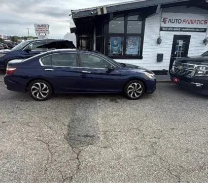Blue 2017 Honda Accord EX-L Sedan 4D for sale in Fredericksburg, VA