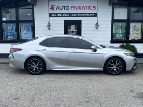 Silver 2023 Toyota Camry SE Sedan 4D for sale in Fredericksburg, VA