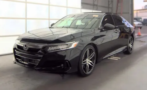 Black 2021 Honda Accord Touring Sedan 4D for sale in Fredericksburg, VA