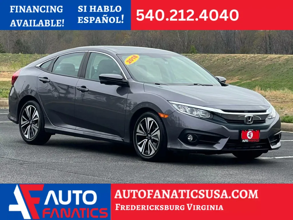 その他 civic Used 2018 Honda Civic EX-T Sedan 4D for sale in Fredericksburg, VA