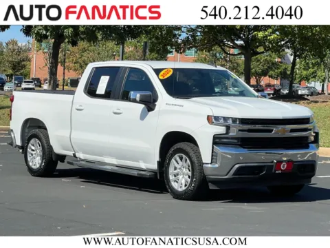 White 2020 Chevrolet Silverado 1500 Crew Cab LT Pickup 4D 6 1/2 ft for sale in Fredericksburg, VA