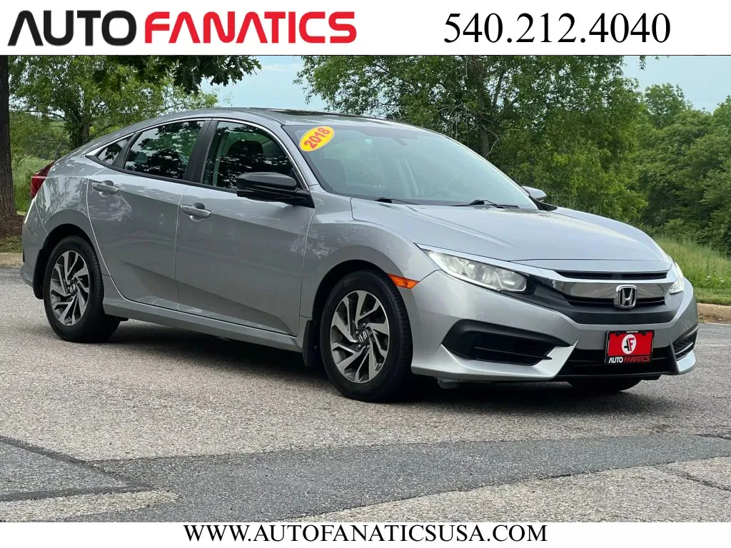 Used 2018 Honda Civic EX Sedan 4D for sale in Fredericksburg, VA