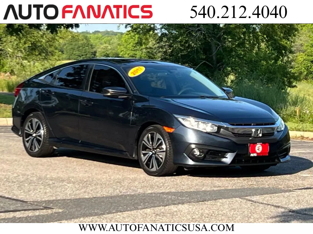 はな（感謝）/17 Used 2017 Honda Civic EX-T Sedan 4D for sale in Fredericksburg, VA