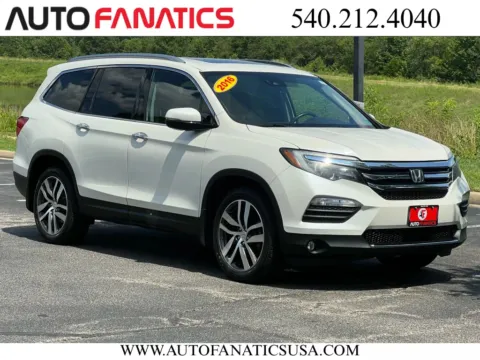 White 2016 Honda Pilot Elite Sport Utility 4D for sale in Fredericksburg, VA