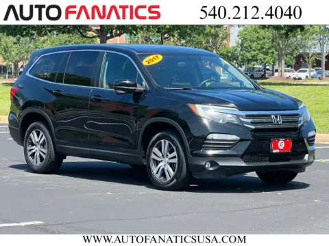Black 2017 Honda Pilot EX-L Sport Utility 4D for sale in Fredericksburg, VA