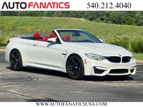 White 2017 BMW M4 Convertible 2D for sale in Fredericksburg, VA