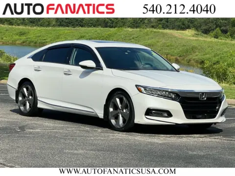 White 2018 Honda Accord Touring Sedan 4D for sale in Fredericksburg, VA