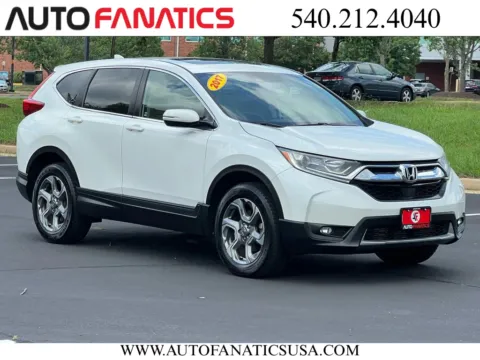 White 2017 Honda CR-V EX-L w/Navigation Sport Utility 4D for sale in Fredericksburg, VA