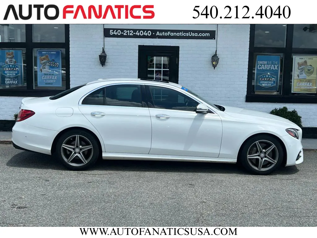 White 2017 Mercedes-Benz E-Class E 300 4MATIC Sedan 4D for sale in Fredericksburg, VA