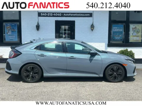 Gray 2019 Honda Civic EX Hatchback 4D for sale in Fredericksburg, VA