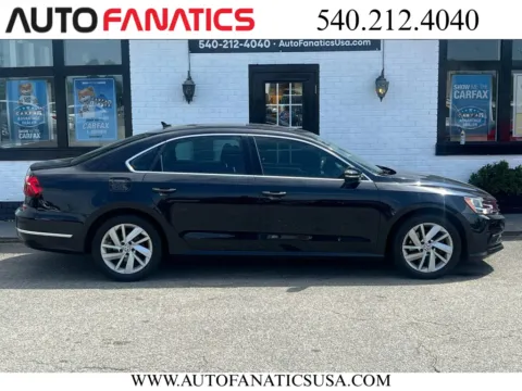 Black 2018 Volkswagen Passat 2.0T SE Sedan 4D for sale in Fredericksburg, VA