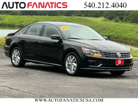 Black 2018 Volkswagen Passat 2.0T SE Sedan 4D for sale in Fredericksburg, VA