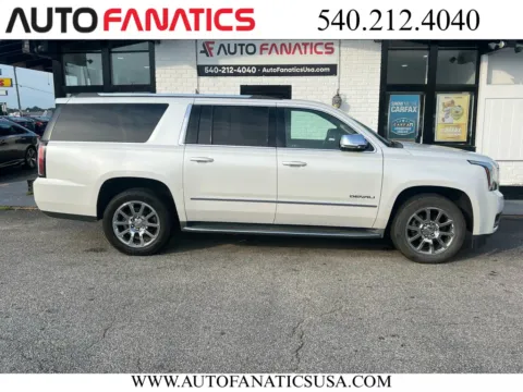White 2016 GMC Yukon XL Denali Sport Utility 4D for sale in Fredericksburg, VA