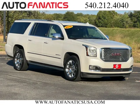 White 2016 GMC Yukon XL Denali Sport Utility 4D for sale in Fredericksburg, VA