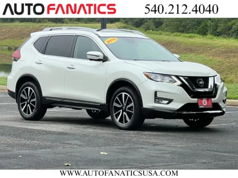 White 2019 Nissan Rogue SL Sport Utility 4D for sale in Fredericksburg, VA