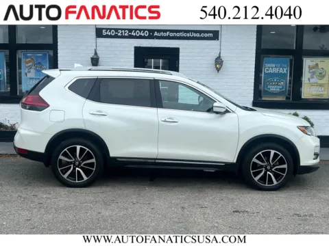 White 2019 Nissan Rogue SL Sport Utility 4D for sale in Fredericksburg, VA