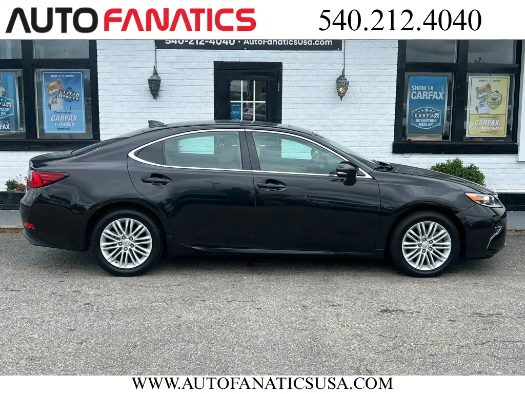 Black 2016 Lexus ES 350 Sedan 4D for sale in Fredericksburg, VA