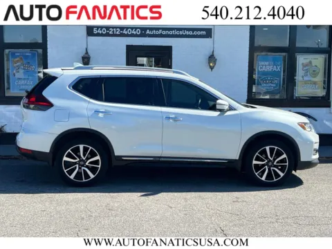 White 2019 Nissan Rogue SL Sport Utility 4D for sale in Fredericksburg, VA