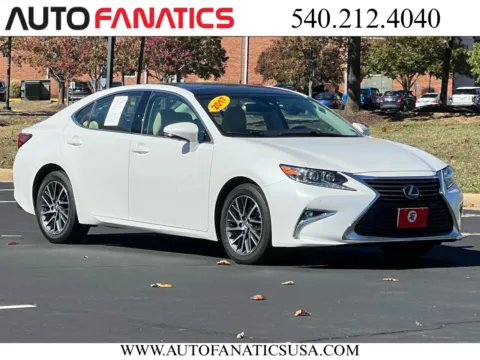 White 2017 Lexus ES 350 Sedan 4D for sale in Fredericksburg, VA