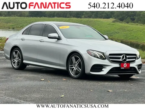 Silver 2017 Mercedes-Benz E-Class E 300 4MATIC Sedan 4D for sale in Fredericksburg, VA