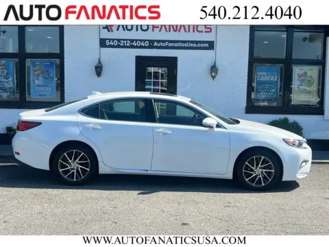 White 2017 Lexus ES 350 Sedan 4D for sale in Fredericksburg, VA