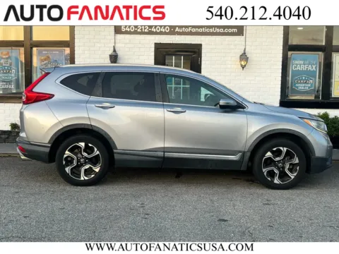 Silver 2017 Honda CR-V Touring Sport Utility 4D for sale in Fredericksburg, VA