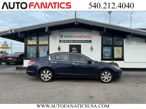 Blue 2009 Honda Accord EX-L Sedan 4D for sale in Fredericksburg, VA