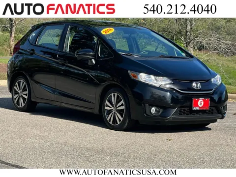 Black 2016 Honda Fit EX Hatchback 4D for sale in Fredericksburg, VA