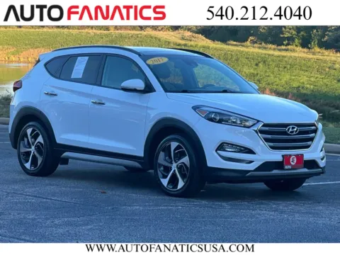 White 2017 Hyundai Tucson Limited Sport Utility 4D for sale in Fredericksburg, VA