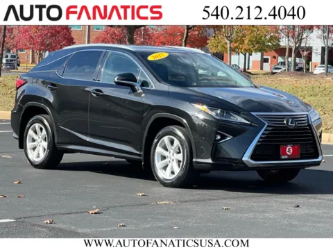 Black 2017 Lexus RX 350 Sport Utility 4D for sale in Fredericksburg, VA