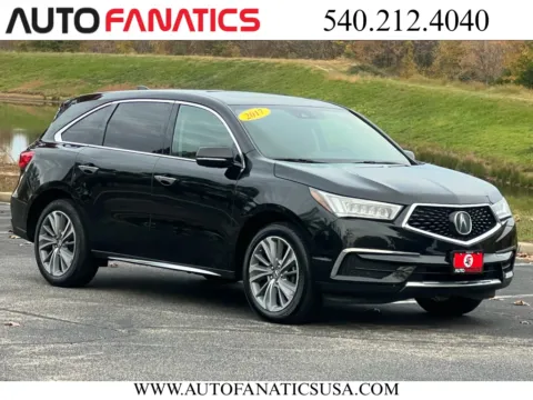 Black 2017 Acura MDX SH-AWD Sport Utility 4D for sale in Fredericksburg, VA