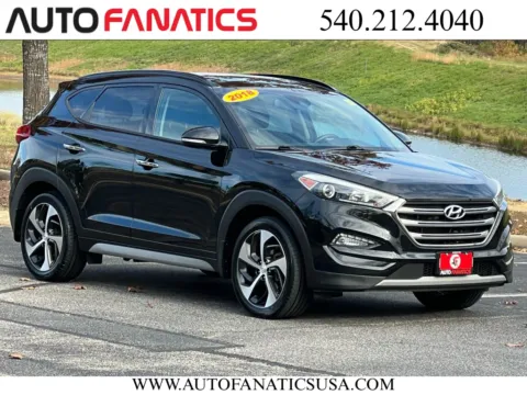 Black 2018 Hyundai Tucson Limited Sport Utility 4D for sale in Fredericksburg, VA