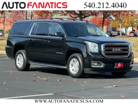 Black 2018 GMC Yukon XL SLT Sport Utility 4D for sale in Fredericksburg, VA