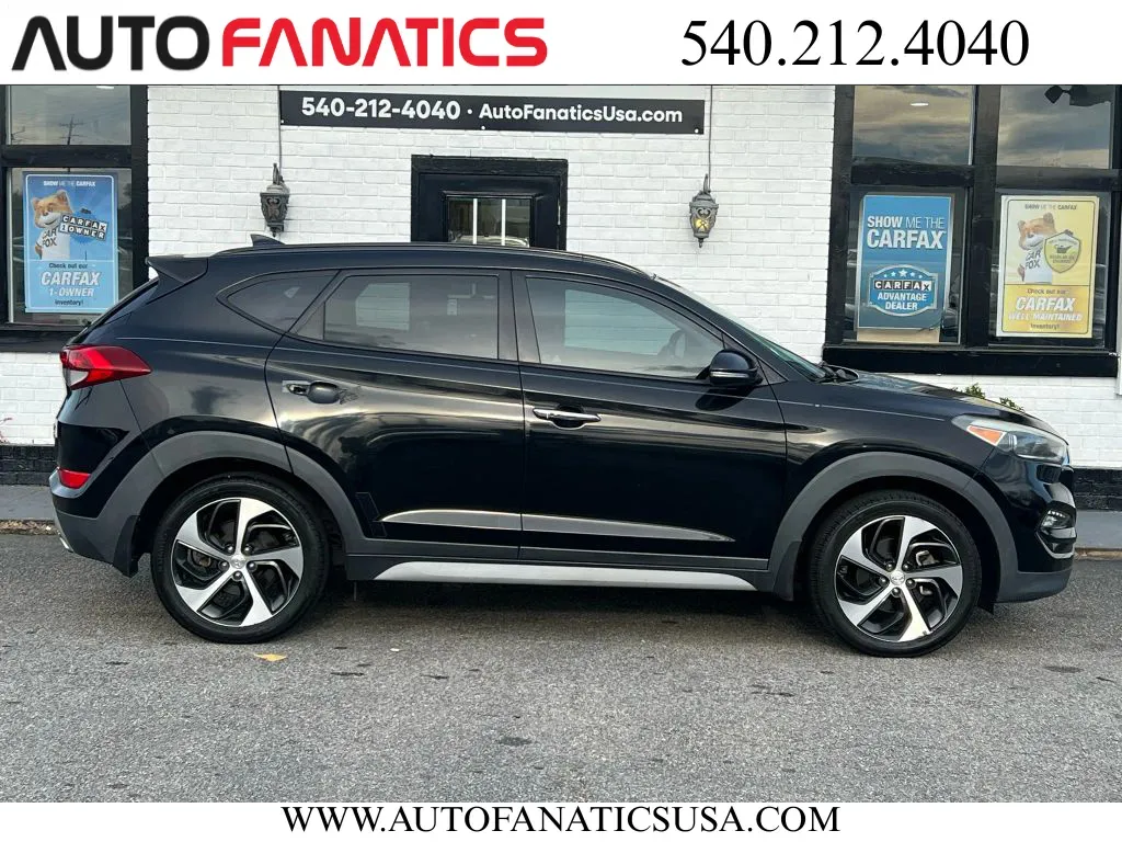 Black 2018 Hyundai Tucson Limited Sport Utility 4D for sale in Fredericksburg, VA