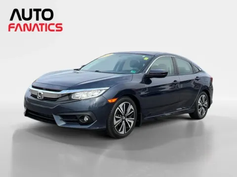 Blue 2017 Honda Civic EX-T Sedan 4D for sale in Fredericksburg, VA