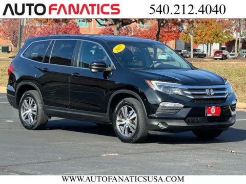Red 2017 Honda Pilot EX-L Sport Utility 4D for sale in Fredericksburg, VA