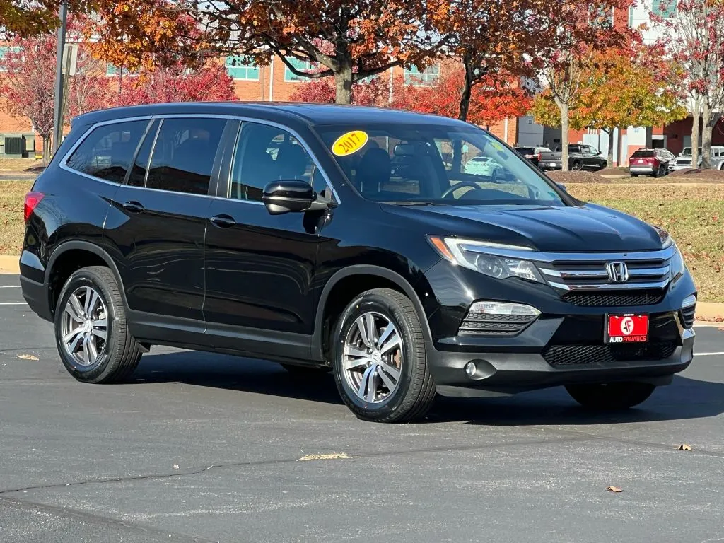 Red 2017 Honda Pilot EX-L Sport Utility 4D for sale in Fredericksburg, VA