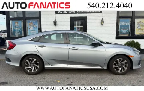 Red 2017 Honda Civic EX Sedan 4D for sale in Fredericksburg, VA