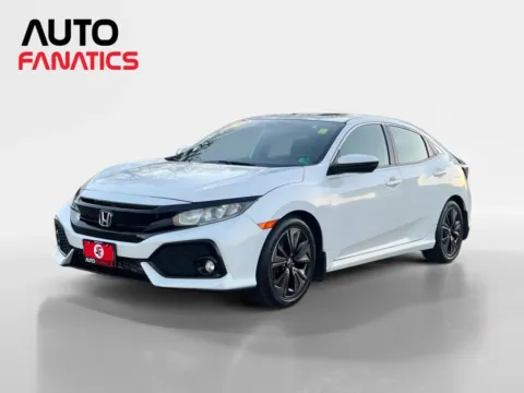 White 2018 Honda Civic EX Hatchback 4D for sale in Fredericksburg, VA